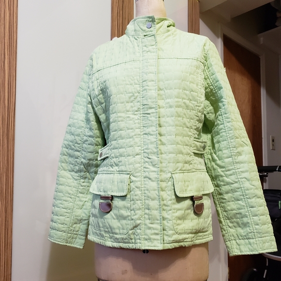 Harve Benard by Benard Holtzman green jacket - Picture 2 of 7